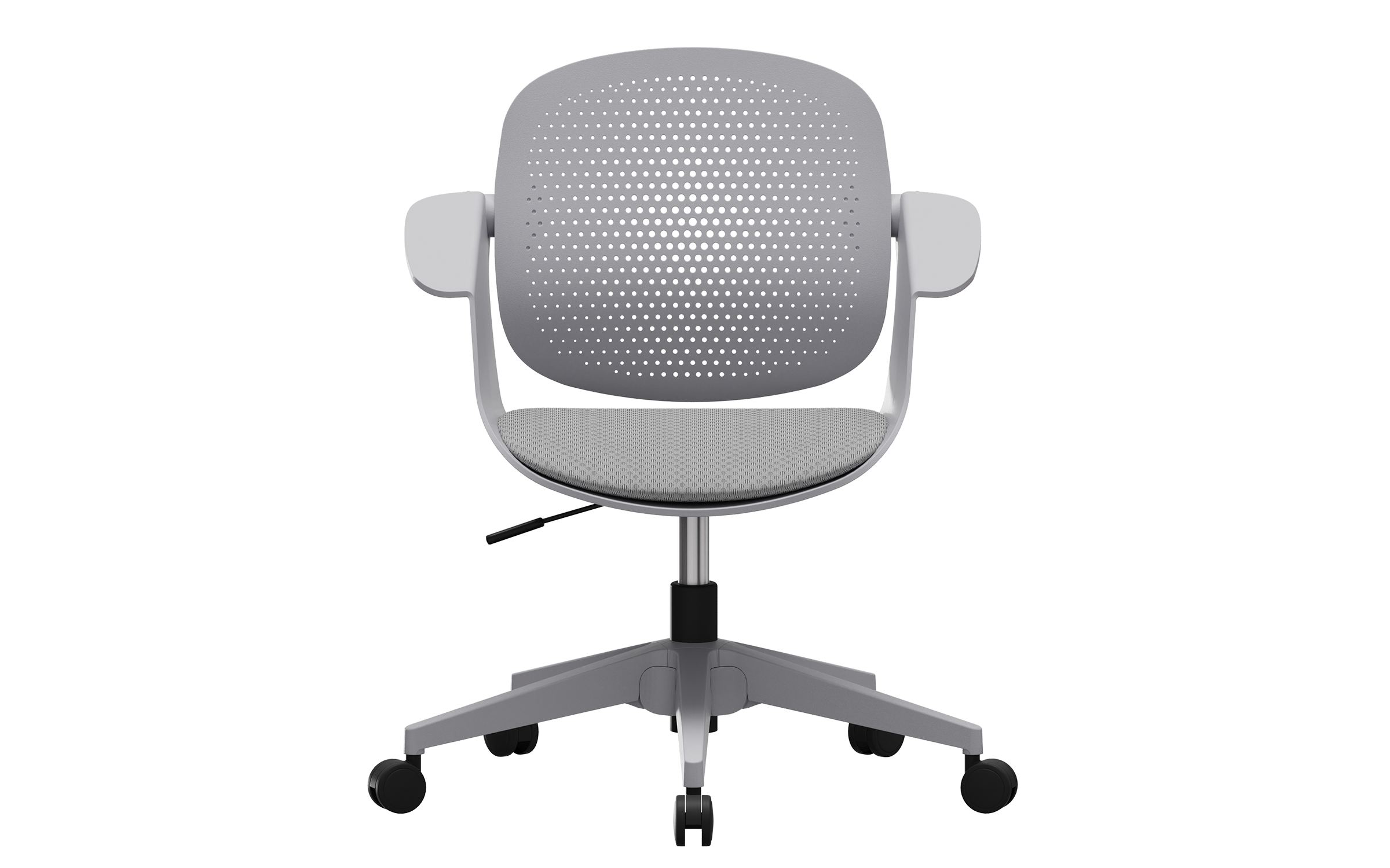 Scaun de birou Silio, gri  4